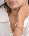 Delicate Gold Bead Stretch Bracelet