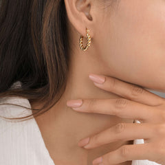 Timeless Classic Gold Hoops