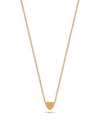 Delicate Heart Pendant Necklace in Gold Tone