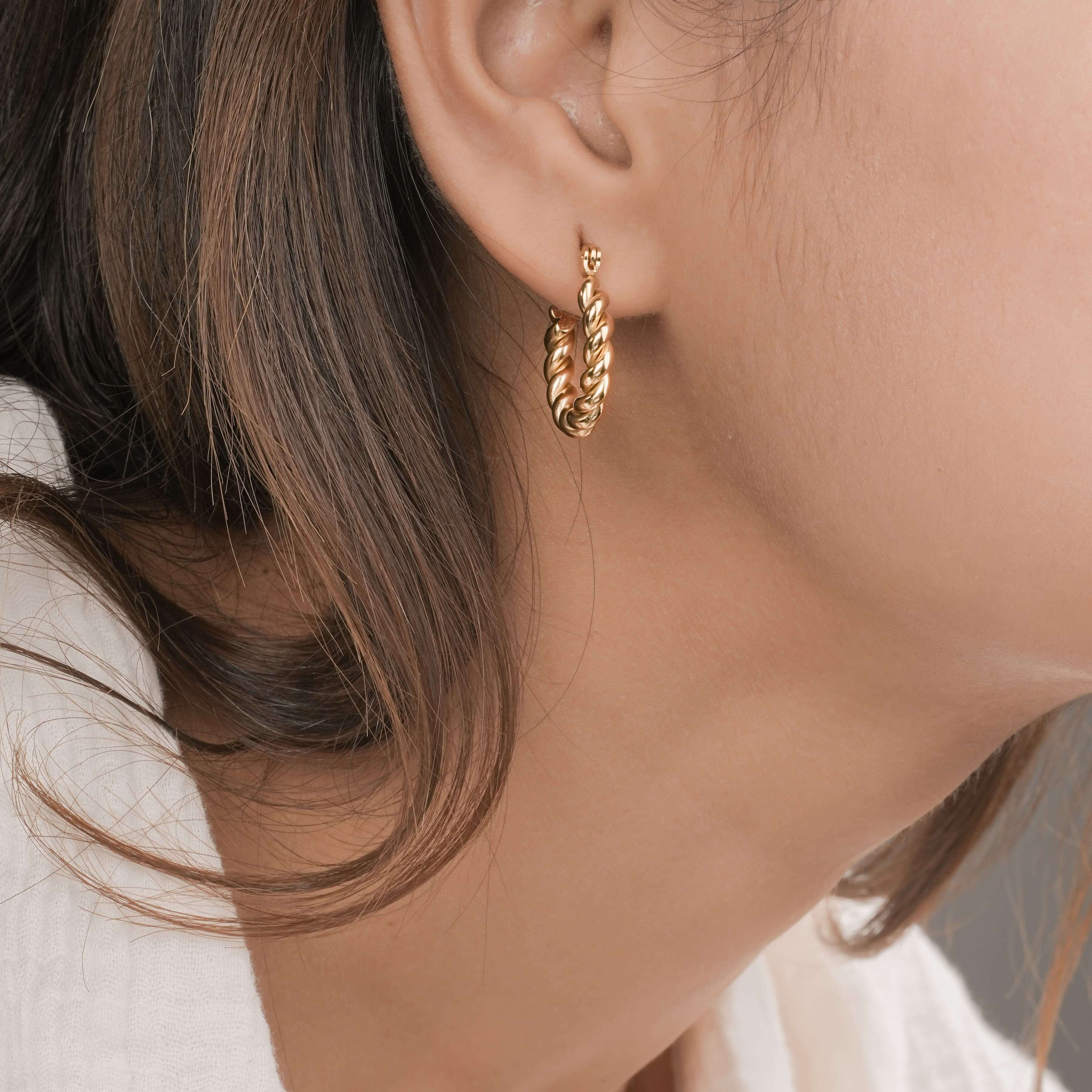 Timeless Classic Gold Hoops