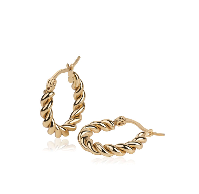 Timeless Classic Gold Hoops