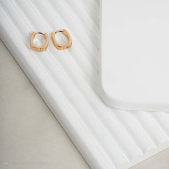 Classic Gold Huggie Hoops