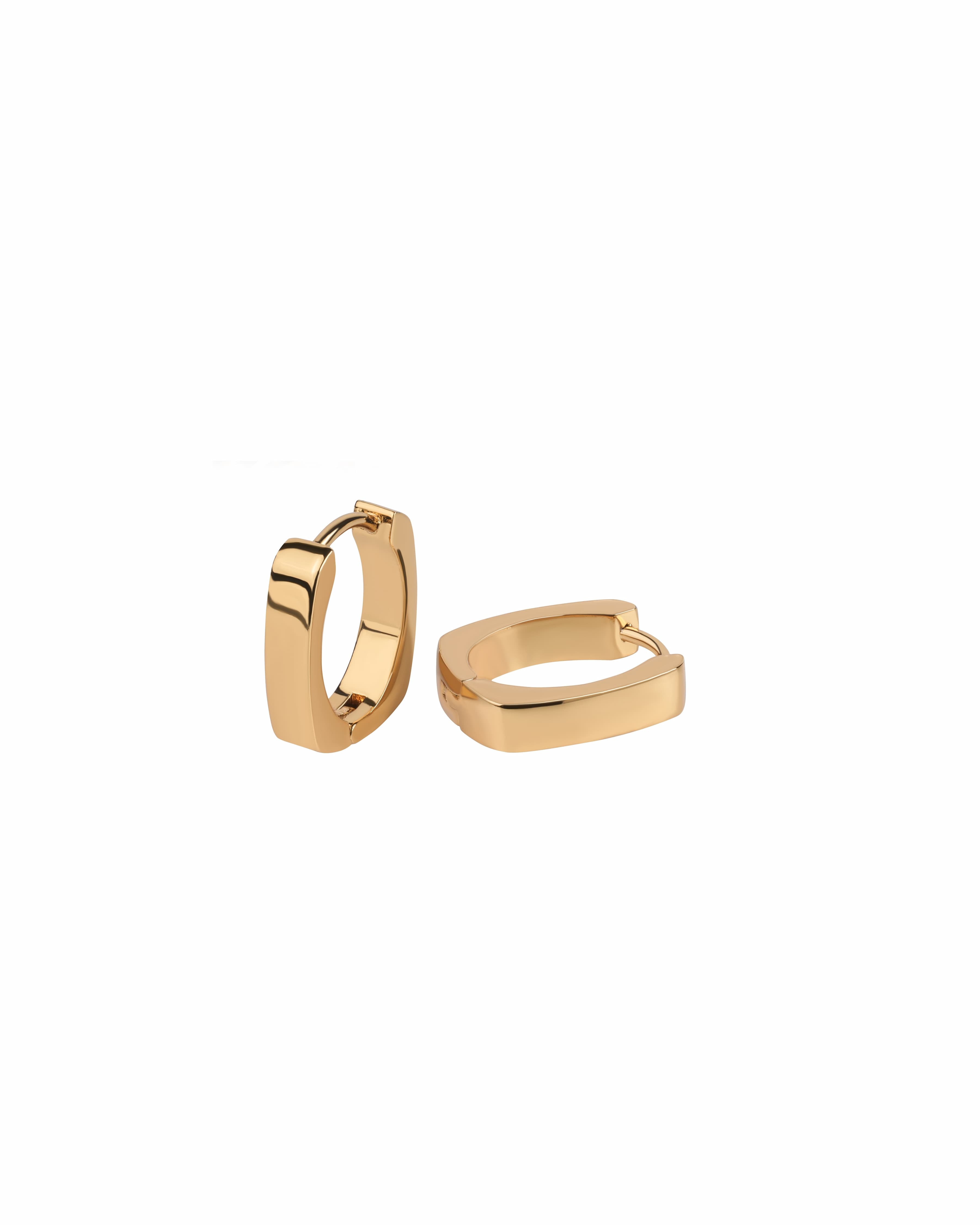 Classic Gold Huggie Hoops